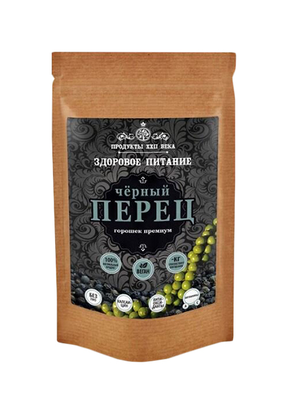 

Перец черный Продукты XXII века горошек премиум 50 г