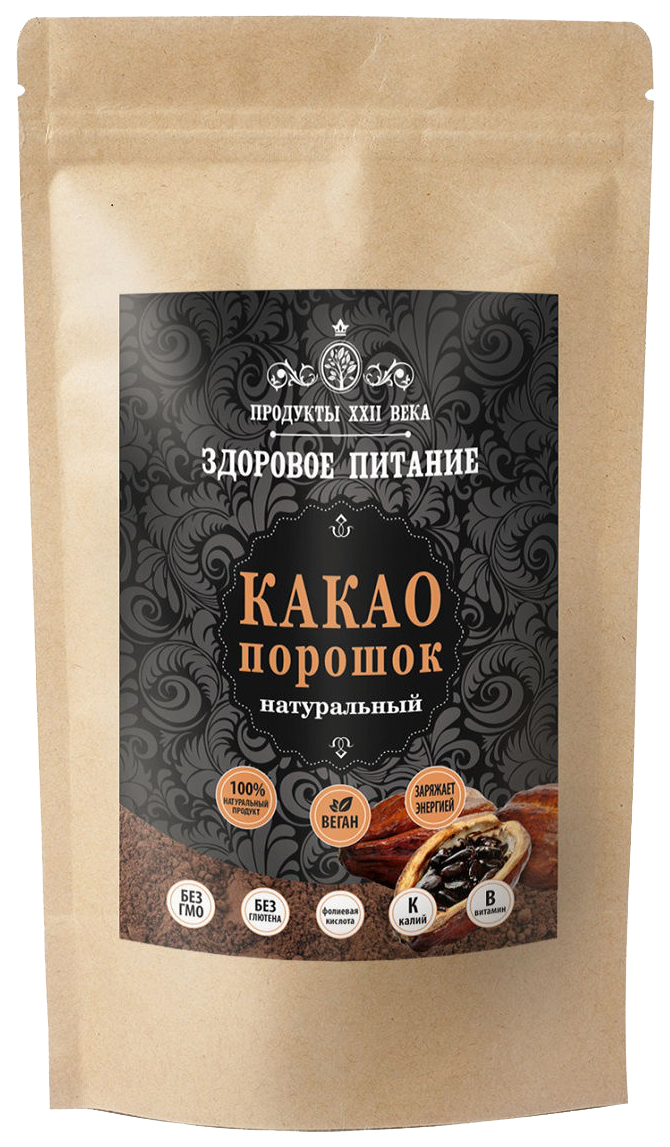 

Какао порошок Продукты XXII века натуральный 100 г