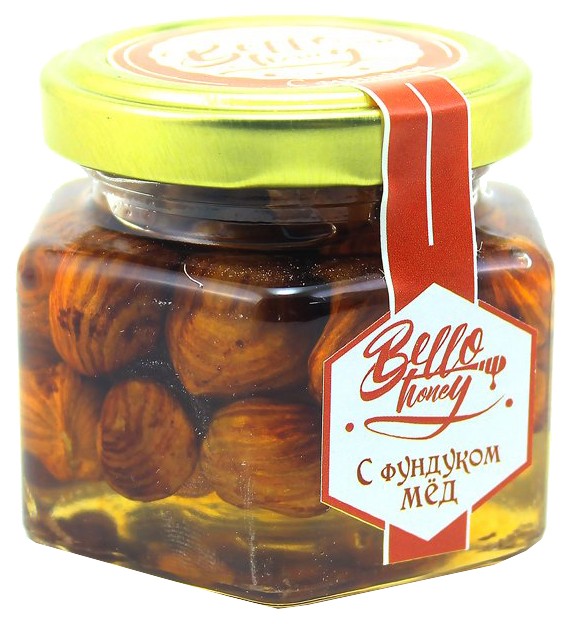 

Фундук BelloHoney в меду 120 мл