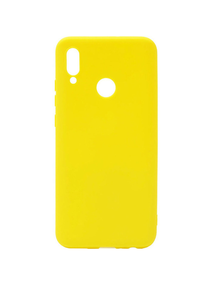 фото Чехол zibelino soft matte для honor 10 lite/p smart 2019 yellow