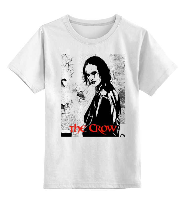 

Детская футболка классическая Printio The crow, р. 116, Белый, 0000000693659