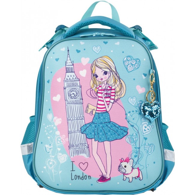 

Ранец детский Brauberg PREMIUM London, Голубой