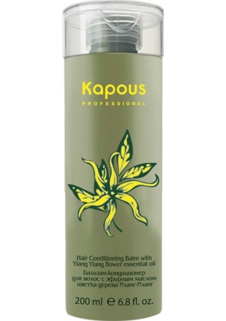 фото Бальзам-кондиционер kapous ylang ylang для волос, 200 мл