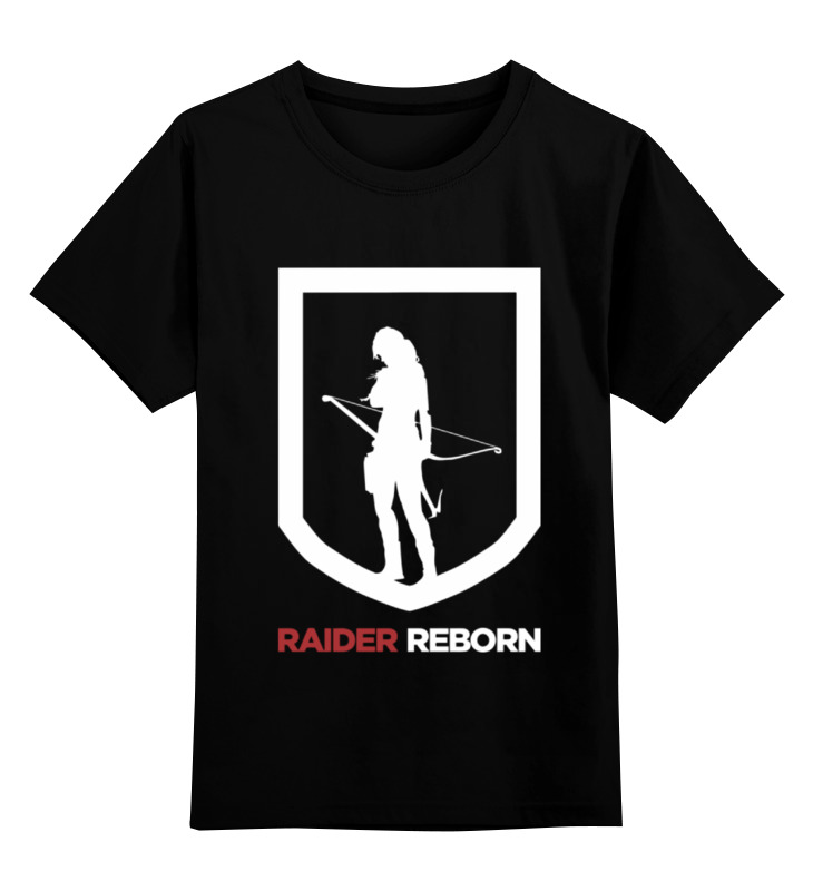 

Детская футболка классическая Printio Tomb raider, р. 104, Черный, 0000000690434