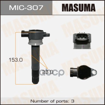 фото Катушка зажигания masuma mic307