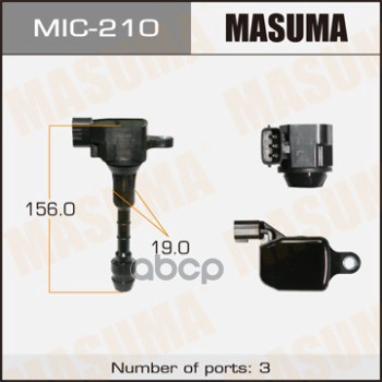 фото Катушка зажигания masuma mic210