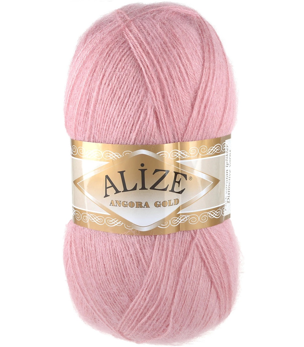 

Пряжа Alize 364111 Angora Gold 144 старо-розовый, Angora Gold