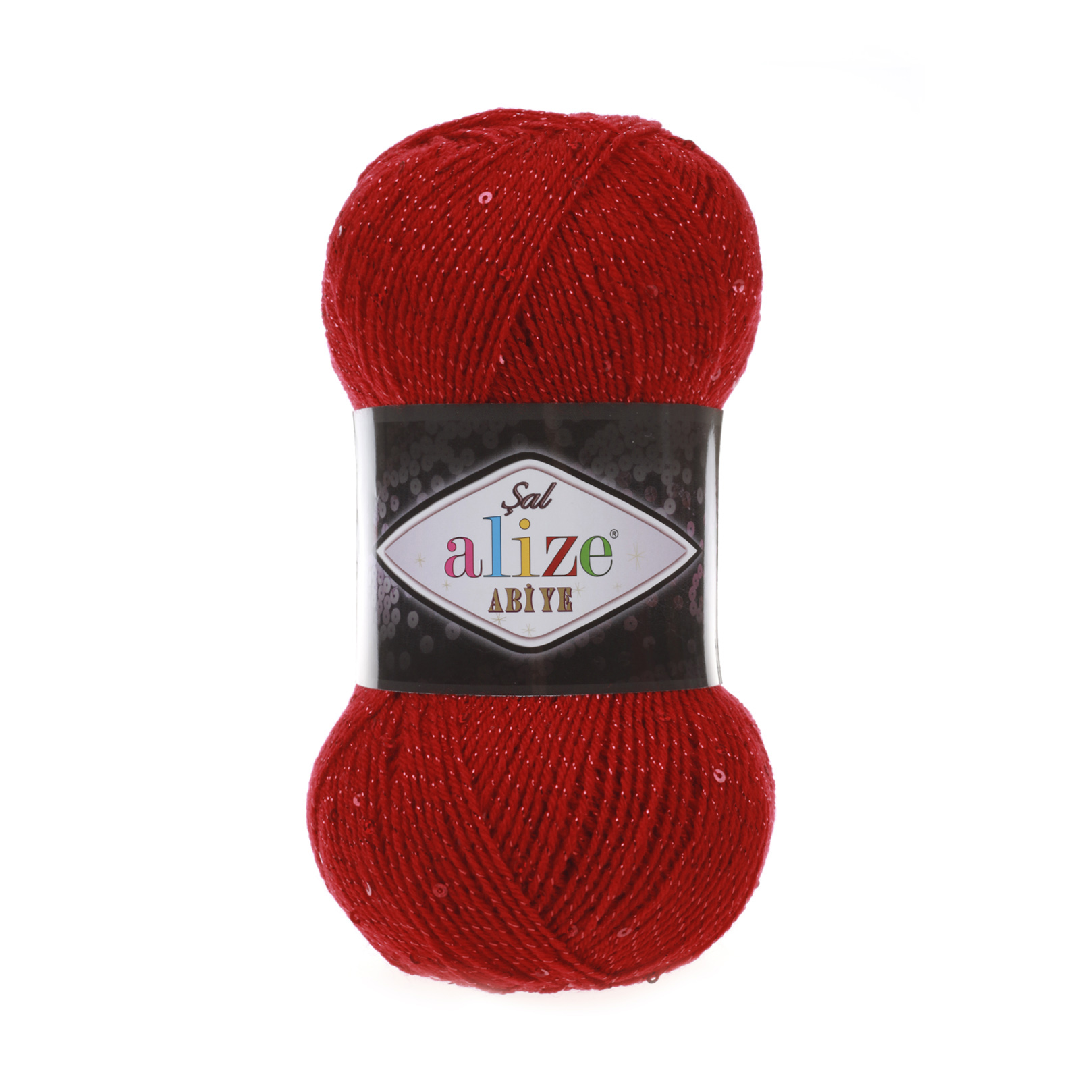 

Пряжа Alize 372113 Sal abiye 56 красный, Sal abiye