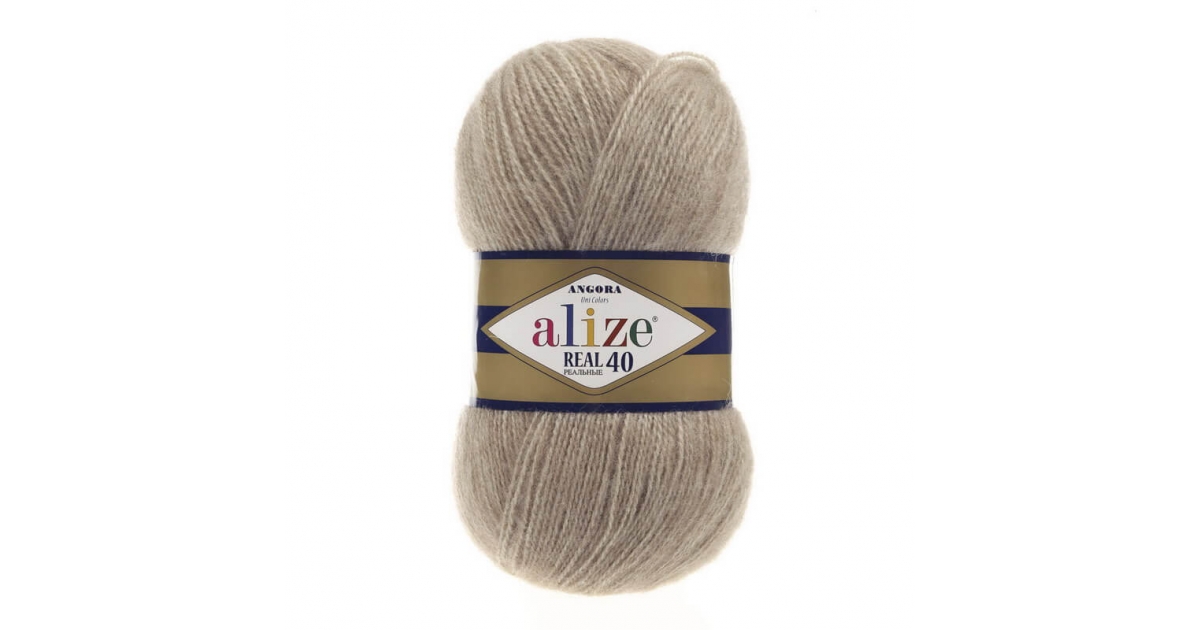 

Пряжа Alize 551390 Angora Real 52 светло-серый, Angora Real