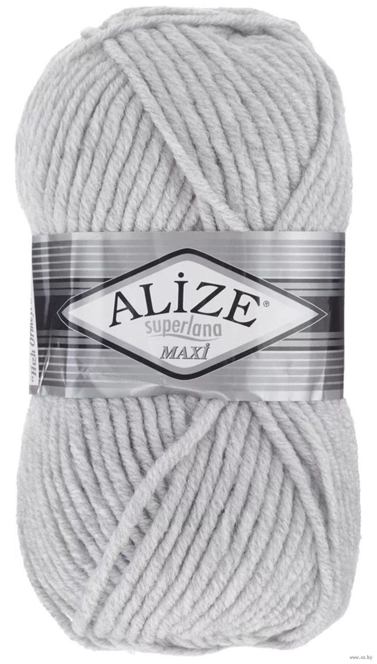 

Пряжа Alize "Superlana maxi", цвет: 208, 100 м, 100 грамм