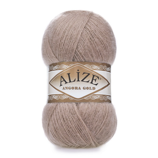 

Пряжа Alize 364111 Angora Gold 543 холодный беж, Бежевый, Angora Gold