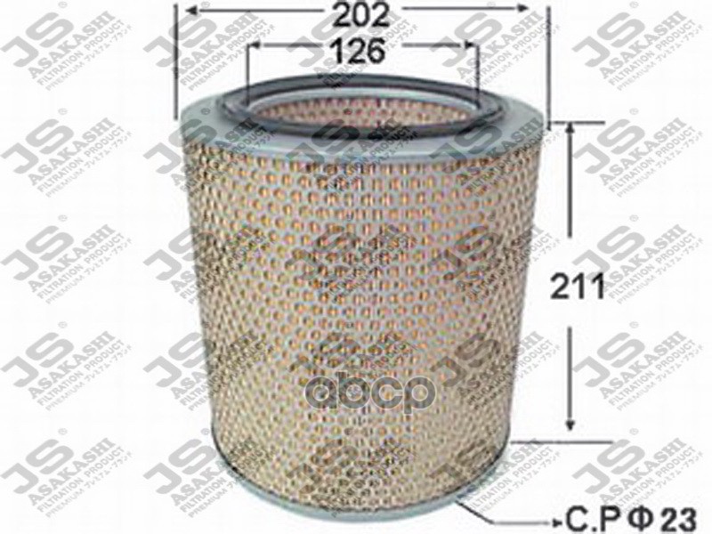 фото Фильтр воздушный js asakashi a444j