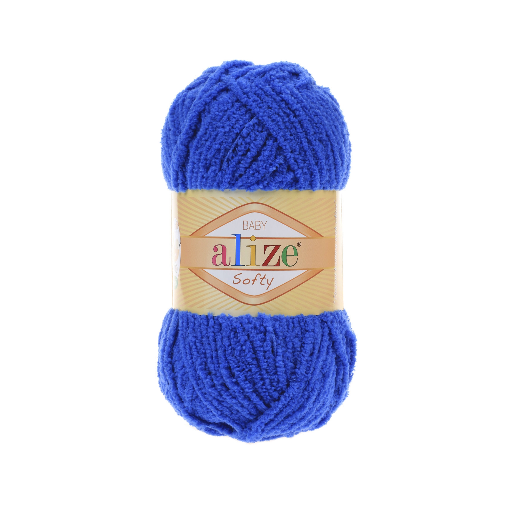 

Пряжа Alize 694530 Softy 141 василек, Синий, Softy