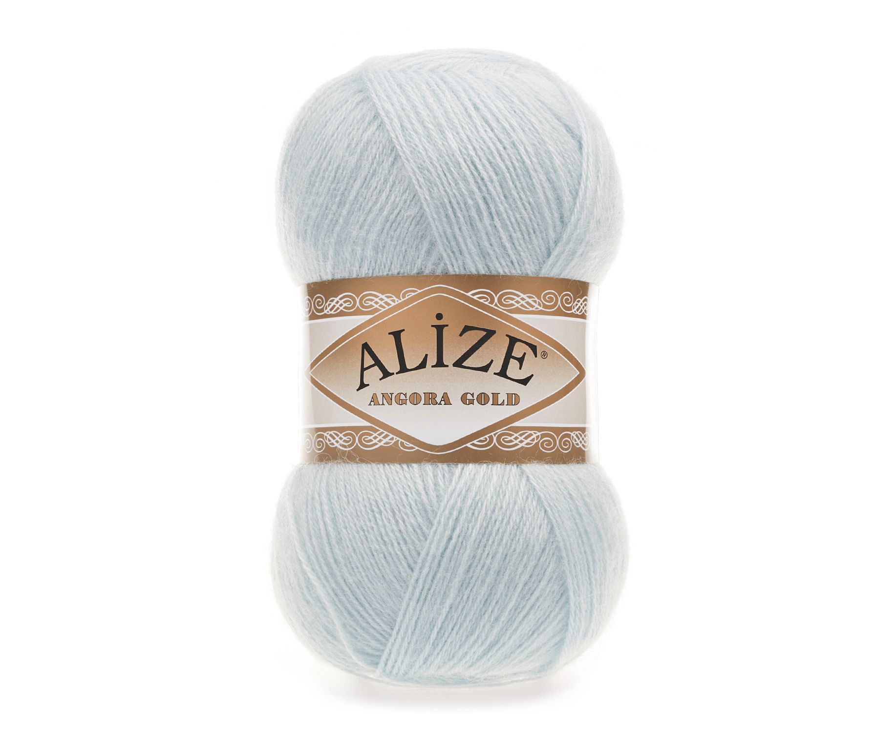 

Пряжа Alize 364111 Angora Gold 221 голубой, Angora Gold