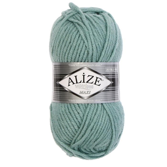 

Пряжа Alize 364131 Superlana maxi 463 мята, Superlana maxi