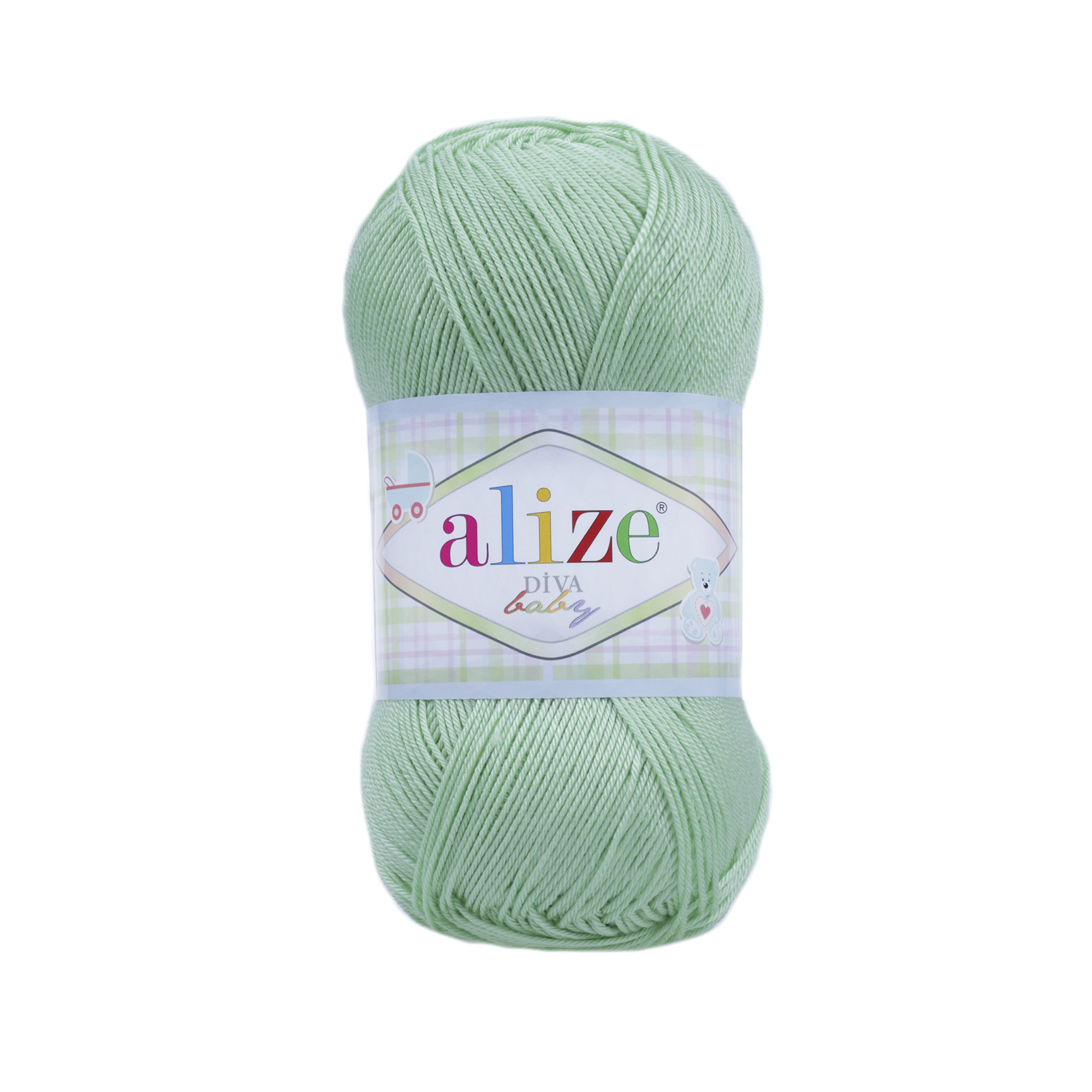 

Пряжа Alize ANG.HAP.BABY.041 Happy Baby 041 ментол, Happy Baby
