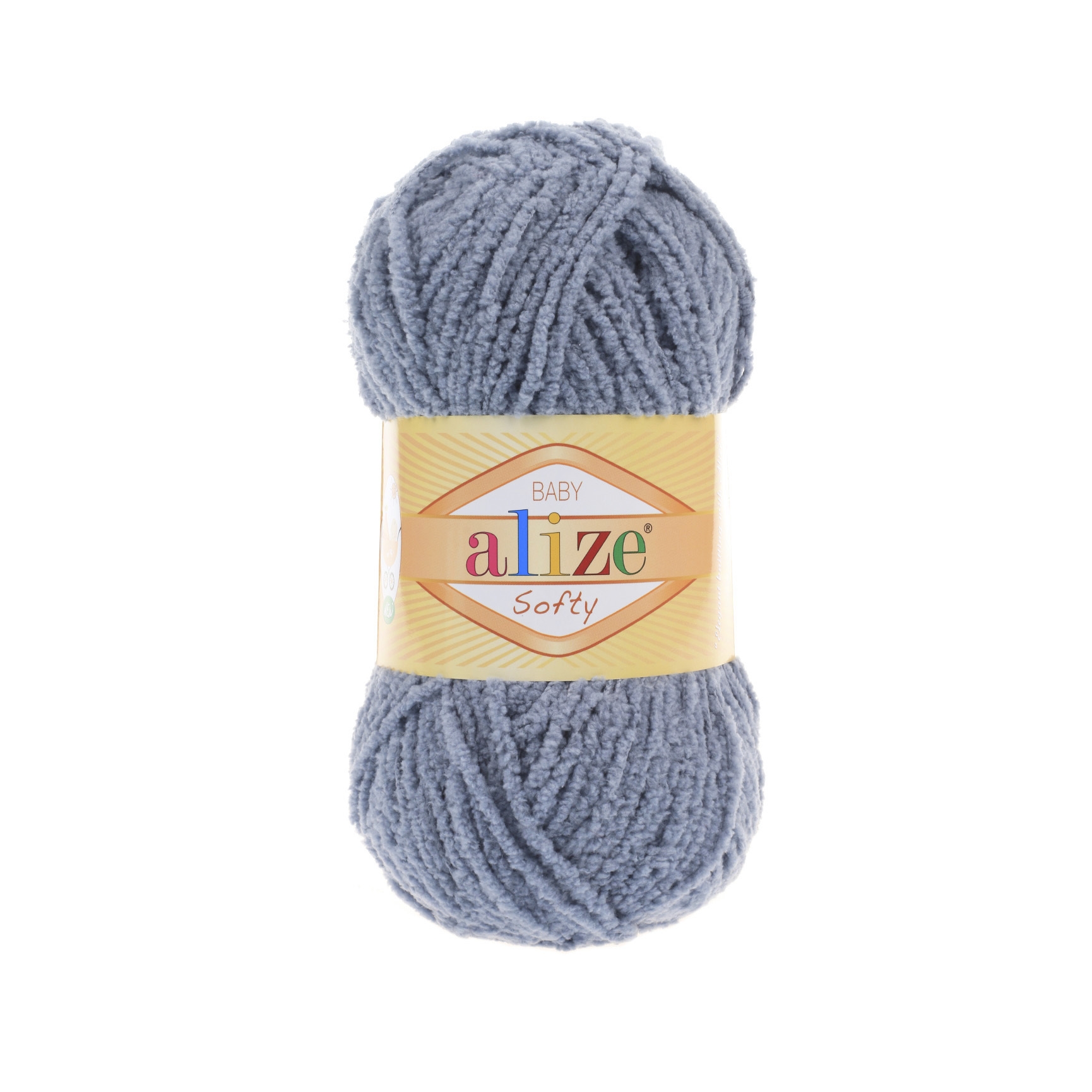 

Пряжа Alize 694530 Softy 119 серое небо, Softy