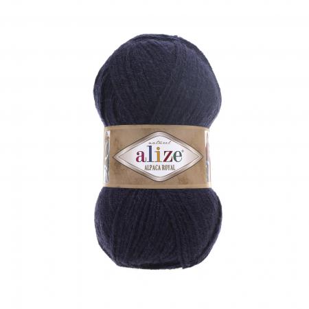 

Пряжа ALIZE Alpaca royal 100г 250м (акрил, альпака, шерсть) (58 тёмно-синий), 5 мотков, Alpaca royal