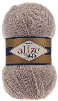 

Пряжа Alize 551390 Angora Real 541 бежевый, Angora Real