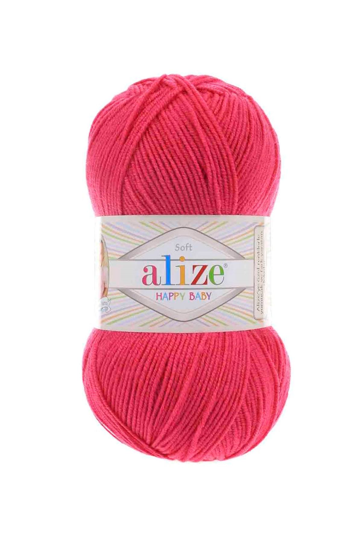 

Пряжа Alize Happy Baby, цвет: 149 фуксия, 350 м, 100 г (5 мотков) 5 шт., Happy Baby
