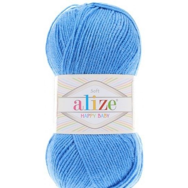 

Пряжа Alize ANG.HAP.BABY.141 Happy Baby 141 васильковый, Happy Baby