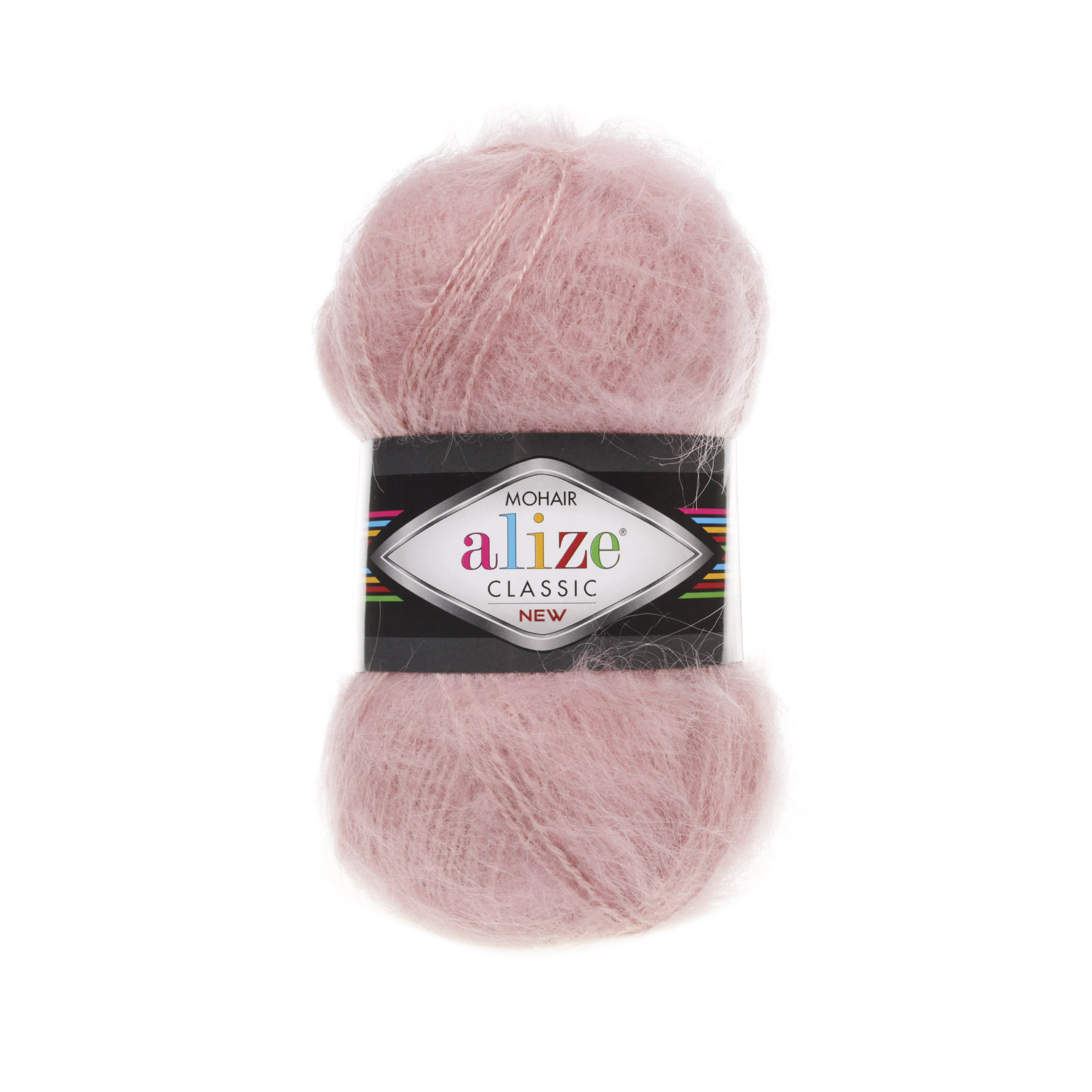 

Пряжа ALIZE "Mohair classik new", 200 метров, 5 мотков по 100 грамм, цвет: 161 пудра