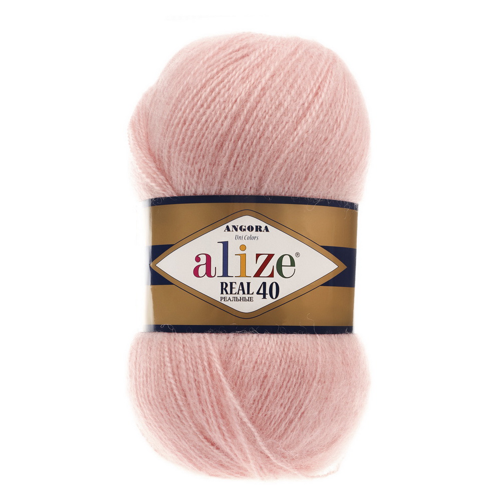 

Пряжа Alize 551390 Angora Real 363 светло-розовый, Angora Real