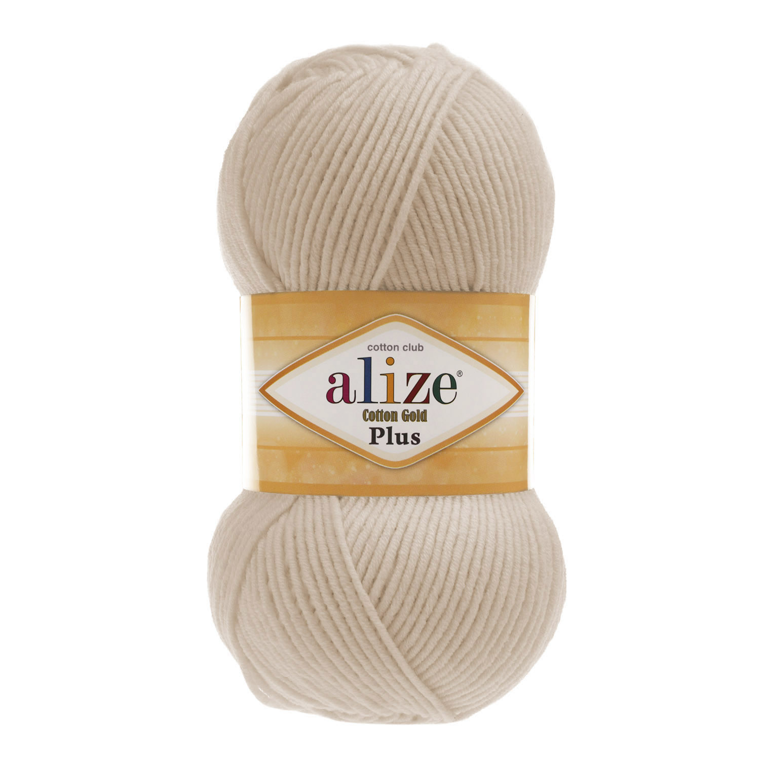 

Пряжа Alize "Cotton Gold Plus", цвет: 01 кремовый, 200 м, 100 грамм (5 мотков) ( 5)