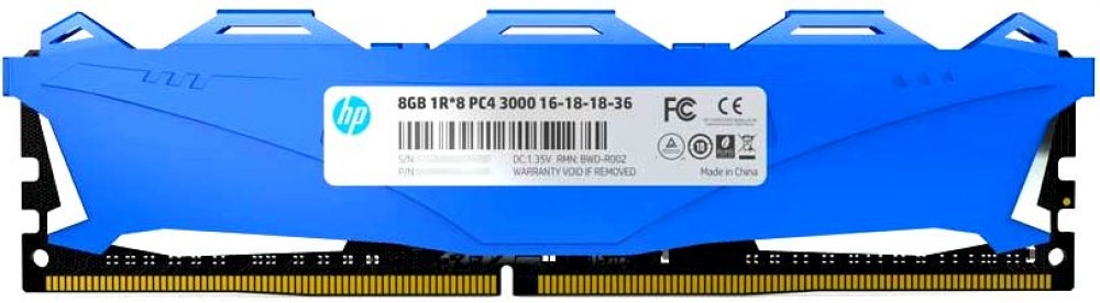 

Оперативная память HP Gaming Dram V6 8GB (7EH64AA#ABB), V6