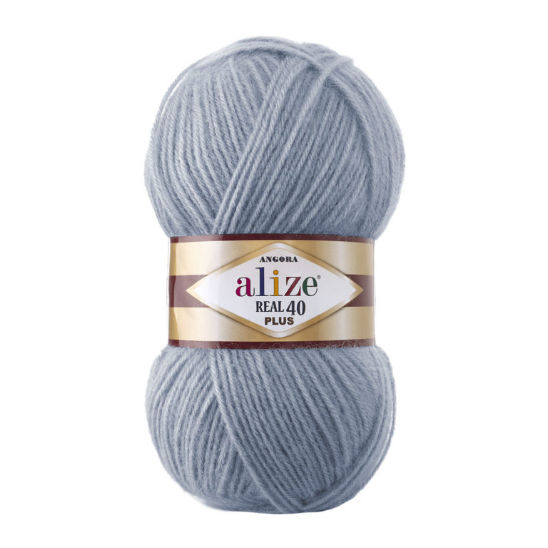 

Пряжа Alize 551390 Angora Real 221 светло-джинсовый, Angora Real