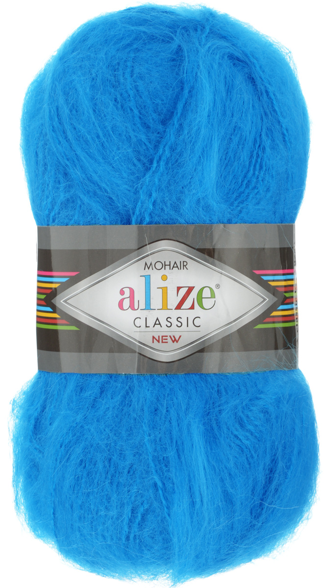 

Пряжа Alize 582105 Mohair classic new 646 темно-бирюзовый, Mohair classic new