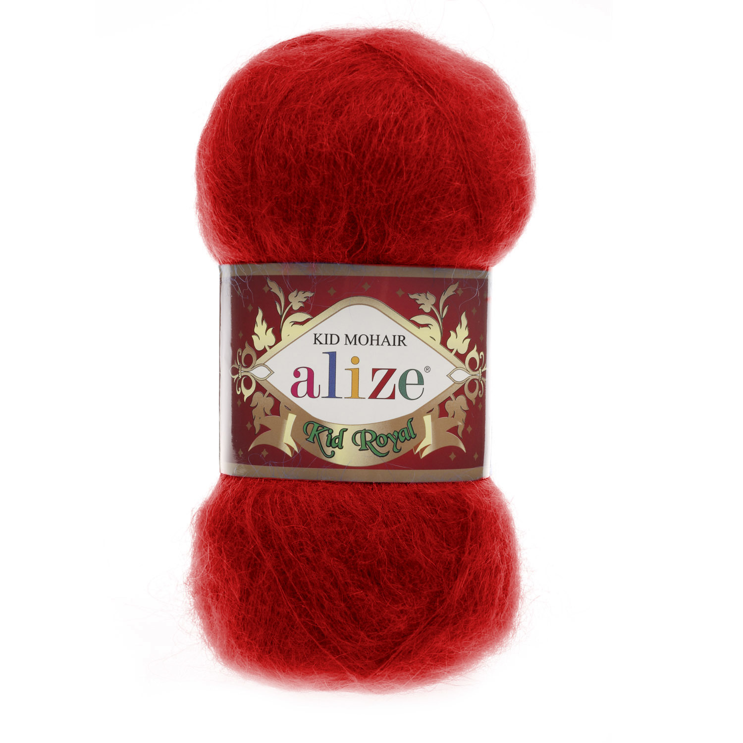 

Пряжа Alize 551573 Kid royal 56 красный, Kid royal
