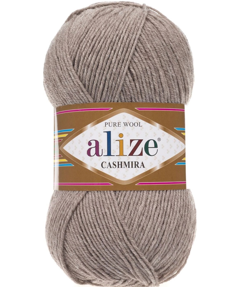 

Пряжа Alize "Cashmira", цвет: 207 светло-коричневый, 300 м, 100 грамм (5 мотков) ( 5)