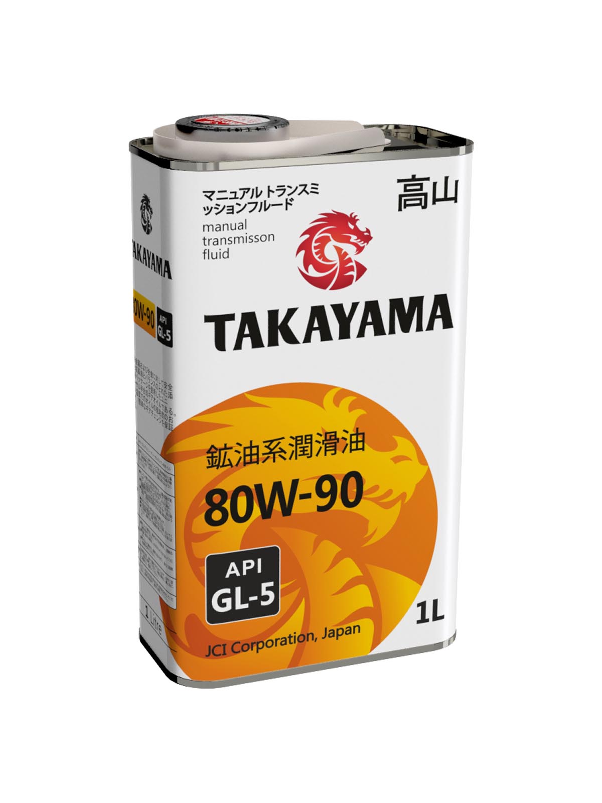 фото Масло трансмиссионное takayama sae 80w-90 api gl-5 1л