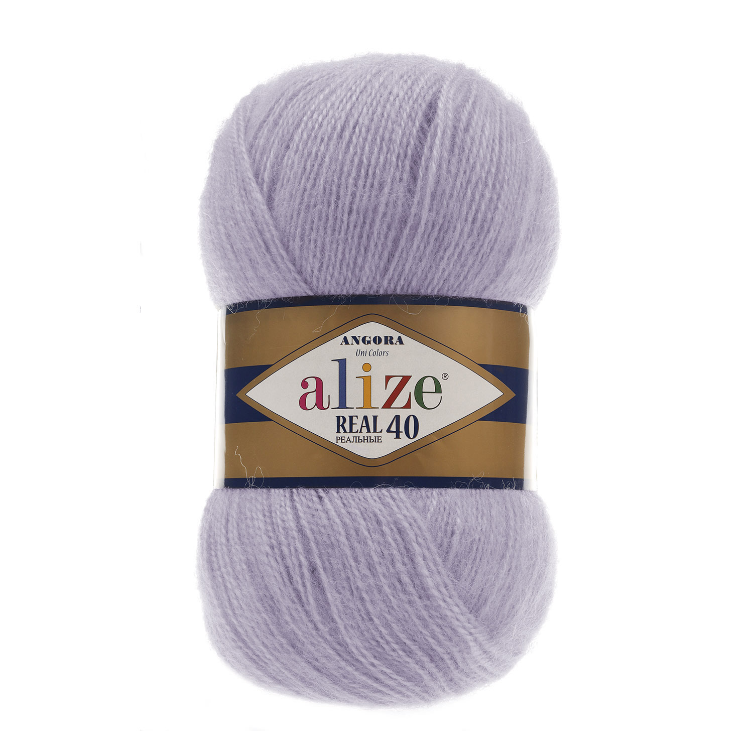 

Пряжа Alize "Angora real 40", цвет: 257 лаванда, 480 м, 100 грамм