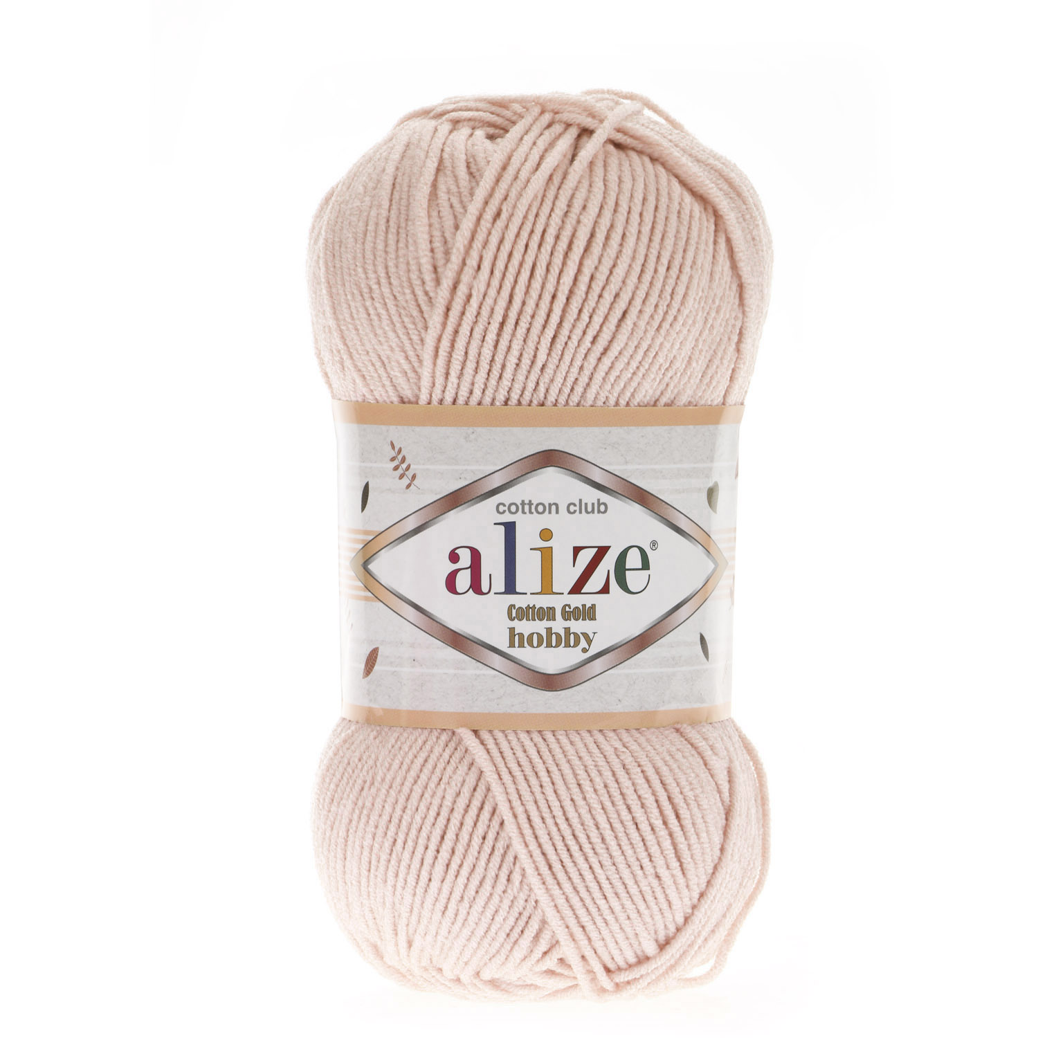 

Пряжа Alize 7725809 Cotton Gold Hobby 382 телесный, Cotton Gold Hobby