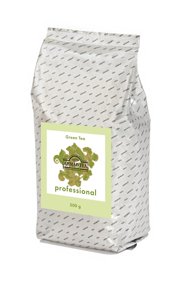Чай Ahmad Tea Professional, Зелёный чай, листовой, в пакете, 500г