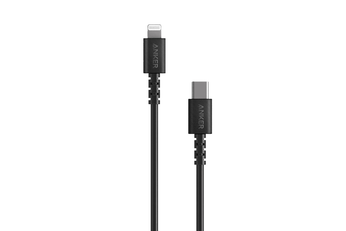 фото Кабель anker powerline select lightning 0,9м black