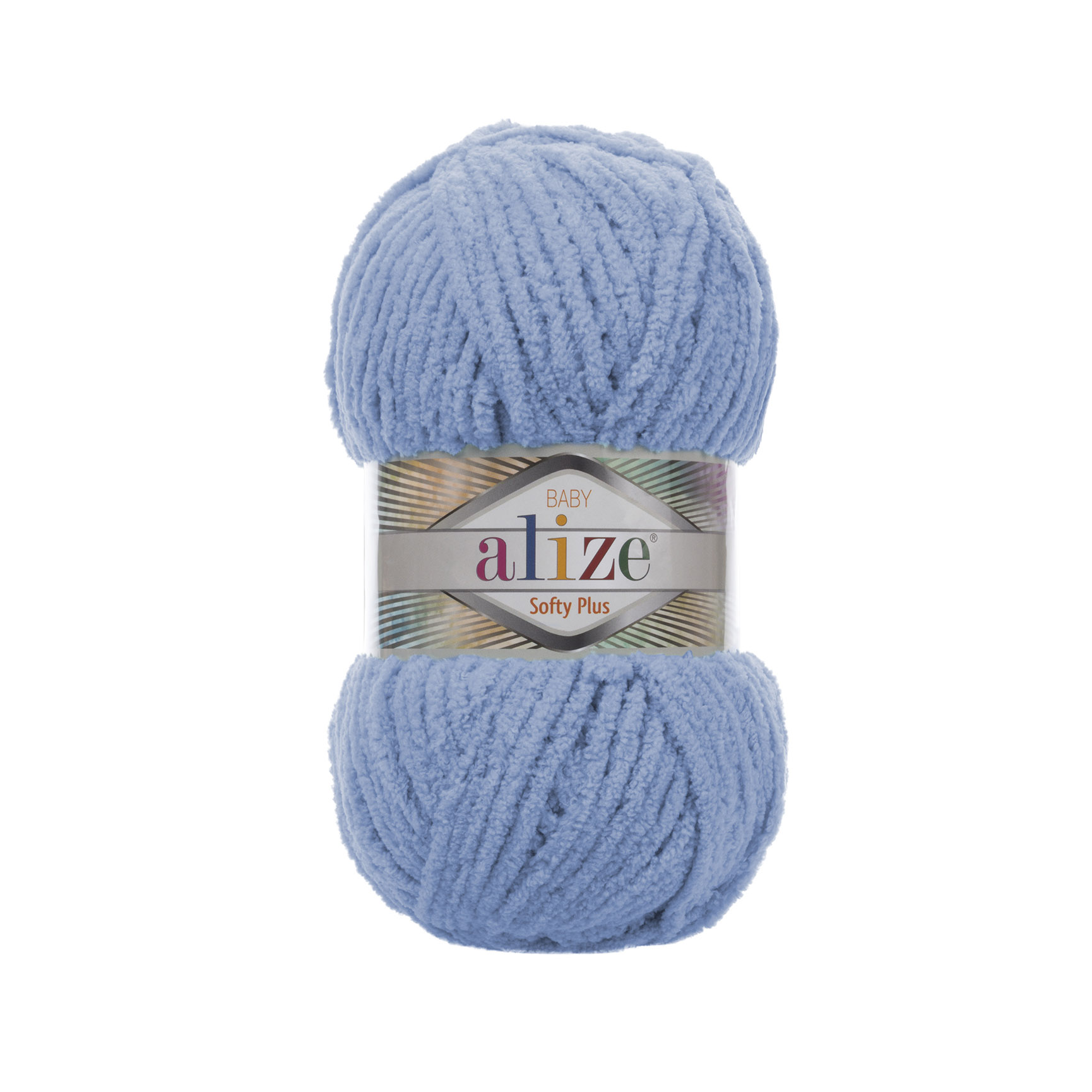 

Пряжа Alize "Softy Plus", цвет: 112 голубой, 120 м, 100 грамм
