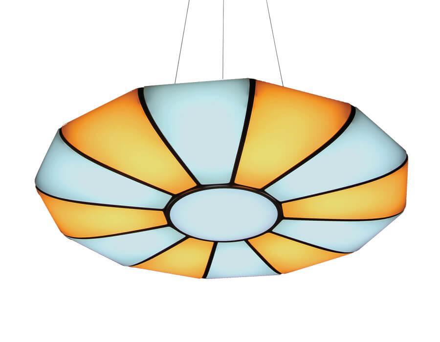 

Потолочный светодиодный светильник Ambrella light Orbital Parrus FP2314L WH 210W D740