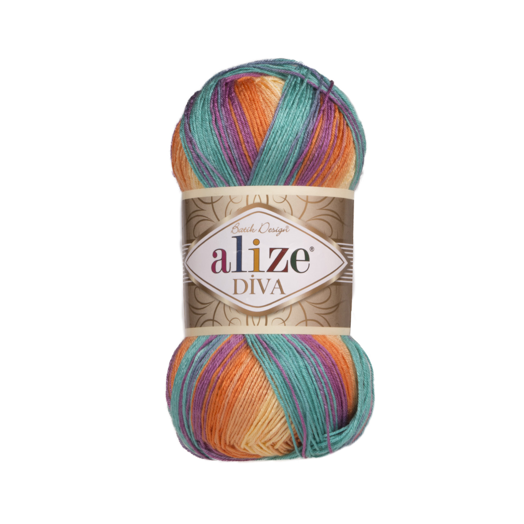 

Пряжа Alize "Diva batik design", цвет: 7074 секционный, 350 м, 100 грамм (5 мотков) ( 5)