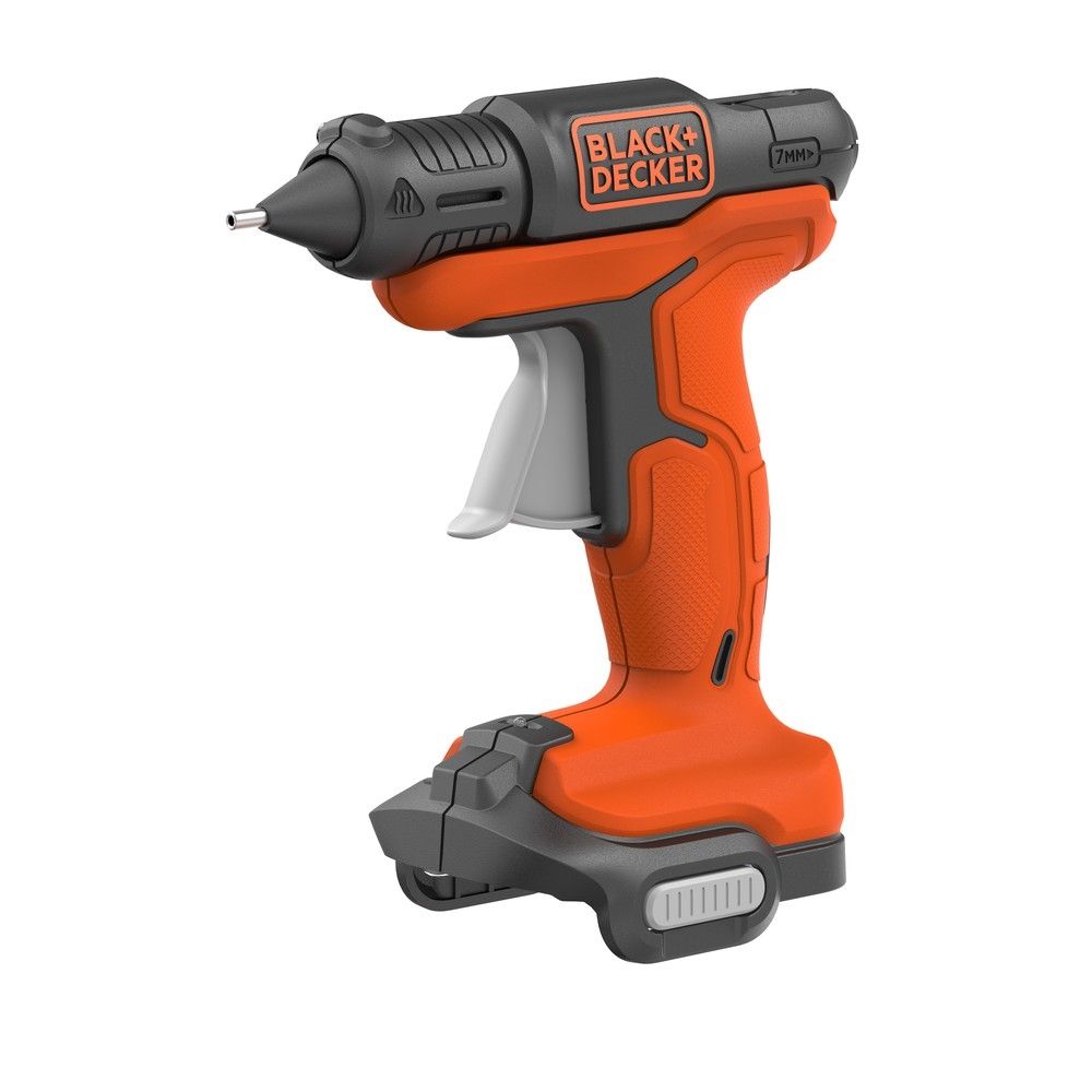 фото Аккумуляторный клеевой пистолет black & decker bdcgg12n-xj black+decker