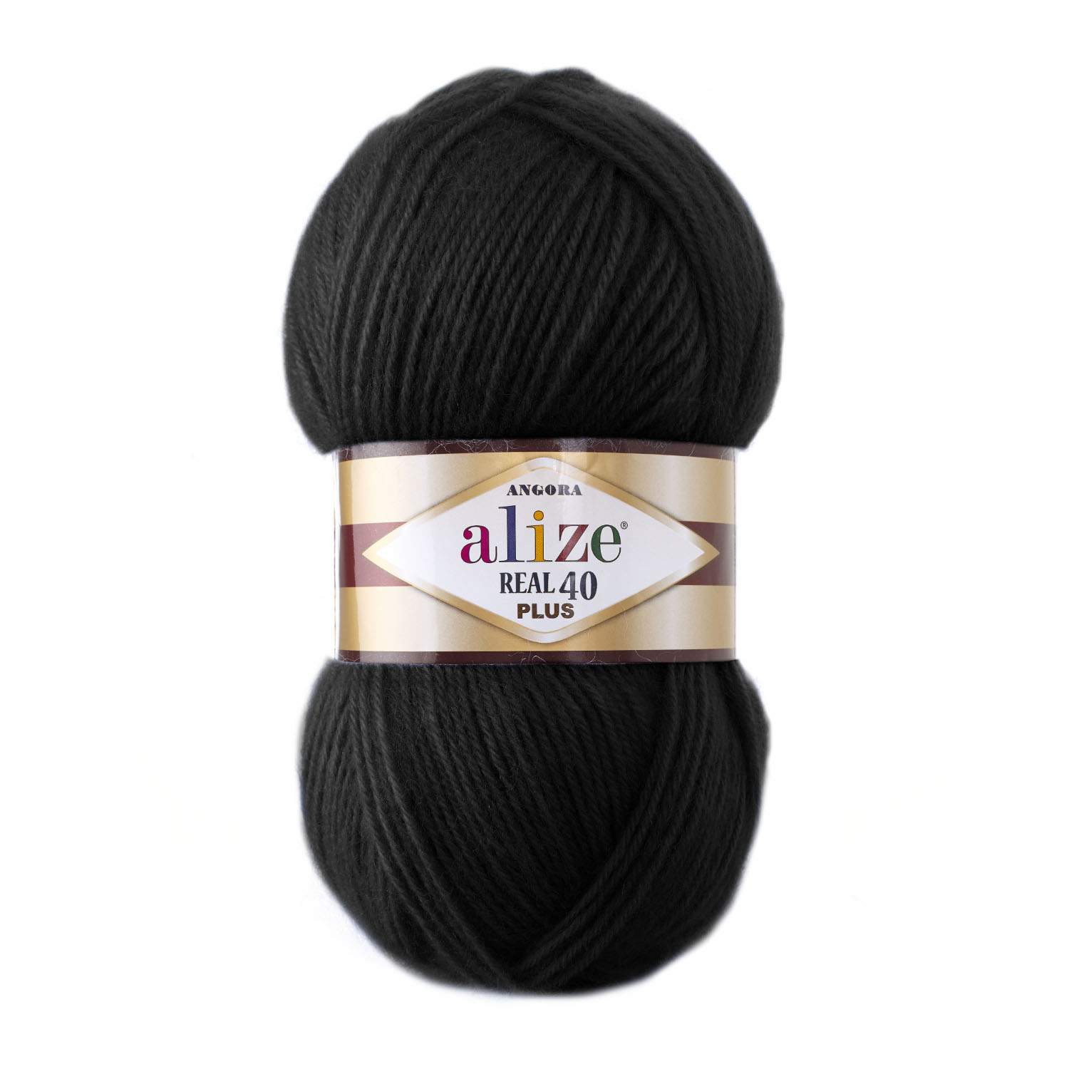 

Пряжа Alize 7728467 Angora Real 060 черный, Angora Real