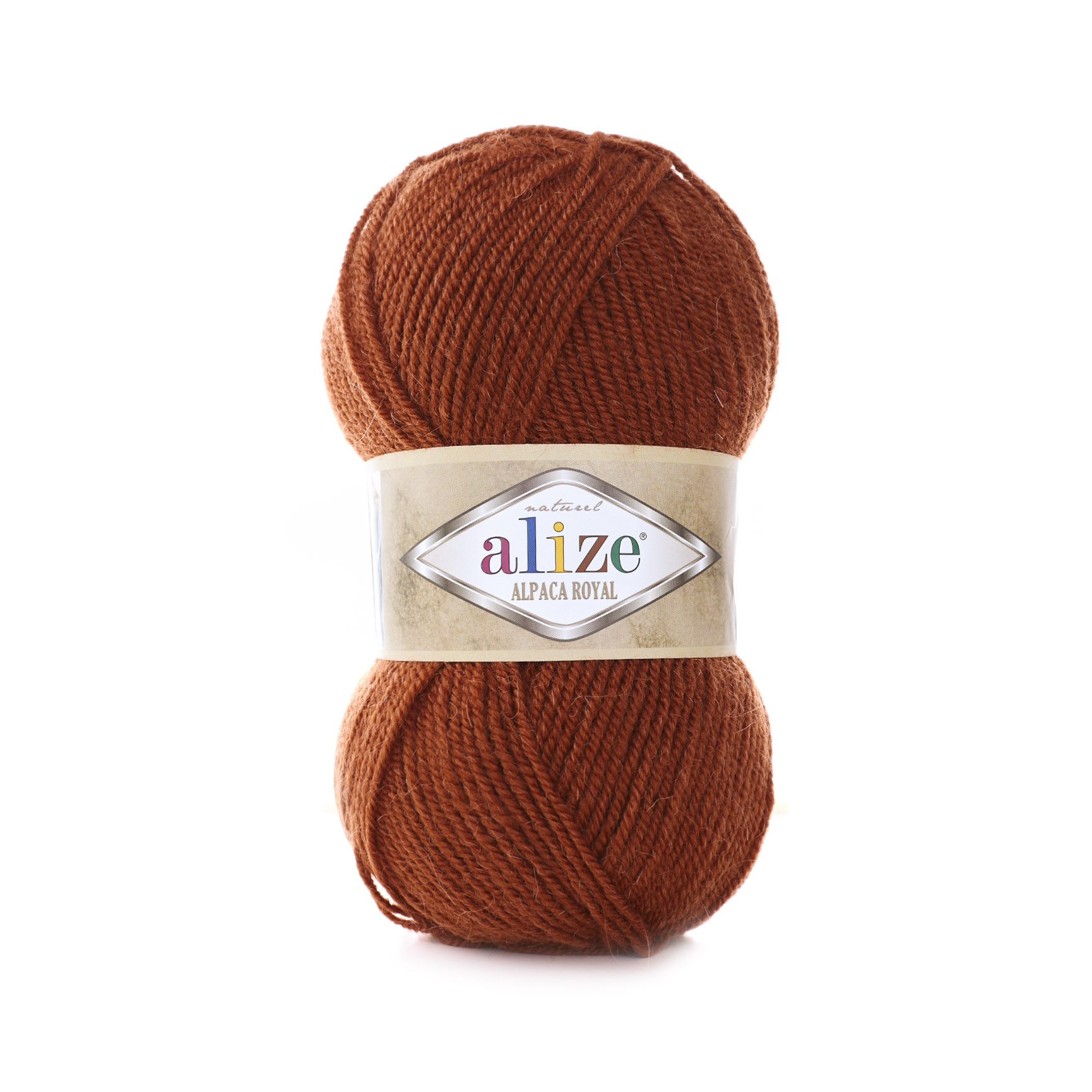 

Пряжа ALIZE Alpaca royal, 280 м, 5 мотков по 100 г, цвет: 036 терракот 5 шт.