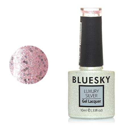 

Гель-лак Bluesky Luxury Silver №407
