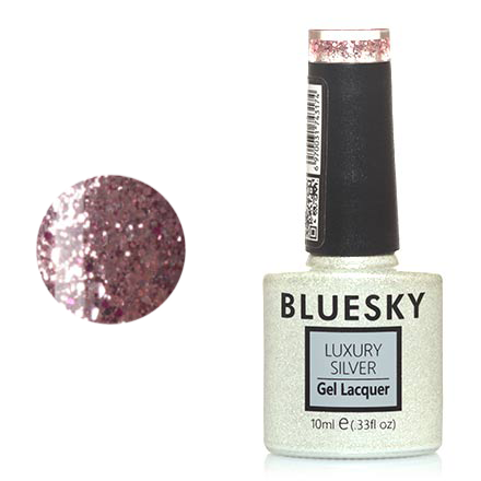 

Гель-лак Bluesky Luxury Silver №412