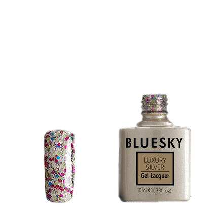 Гель-лак Bluesky Luxury Silver №515