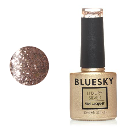 

Гель-лак Bluesky Luxury Silver №518