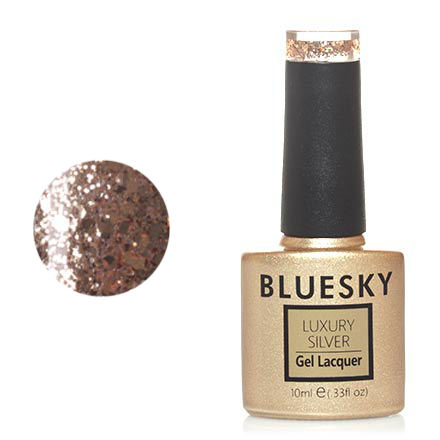 

Гель-лак Bluesky Luxury Silver №519