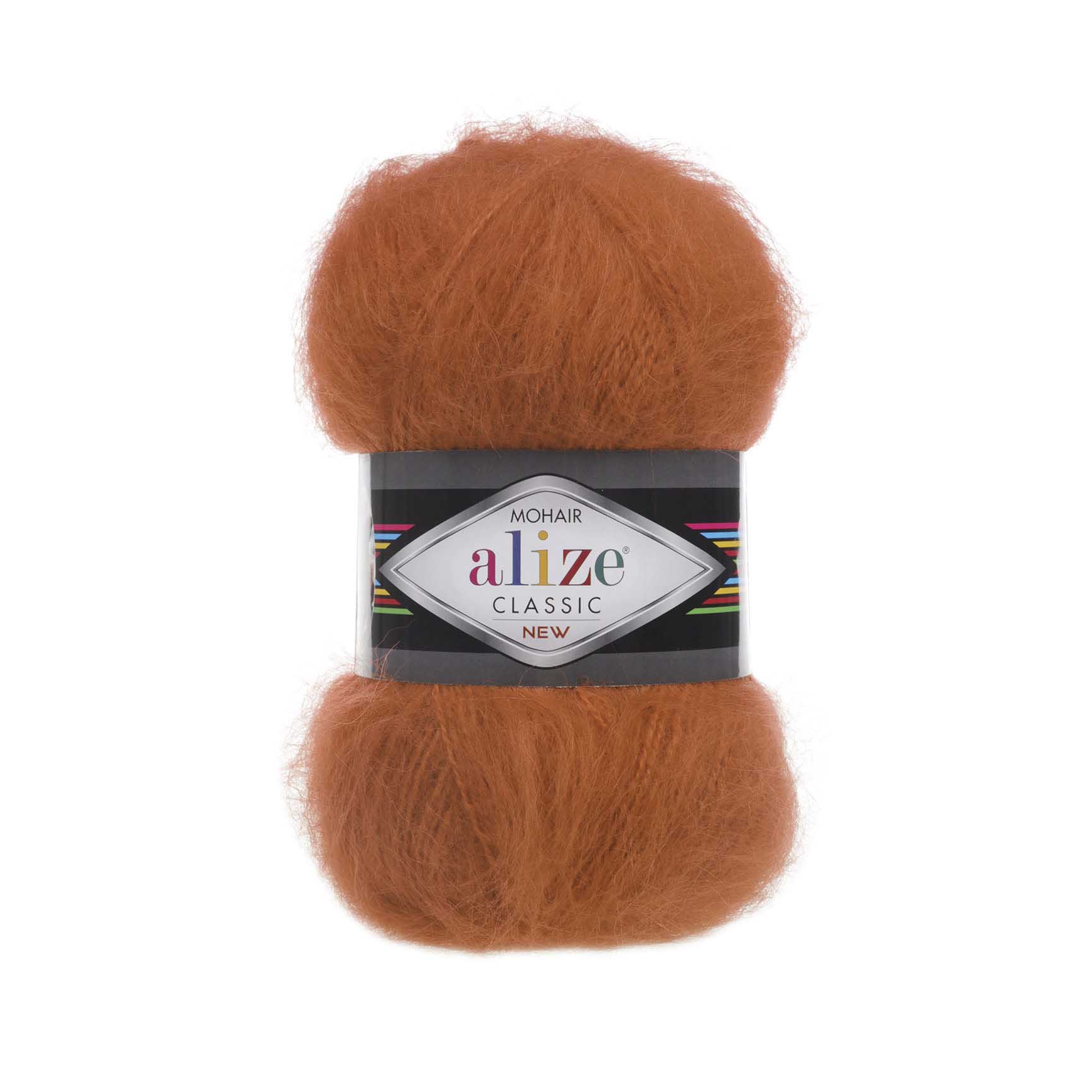 фото Пряжа alize 582105 mohair classic new 036 терракот